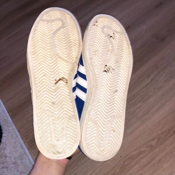 ADIDAS SUPERSTAR HARD SHELL TOE ROYAL BLUE ORIGINALS VINTAGE 2009 MENS SIZE 9.5 main image 6